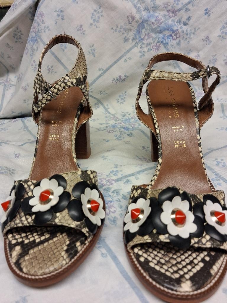 Schoenen, Bruin, Les Autres, Gedragen, Sandalen of Muiltjes