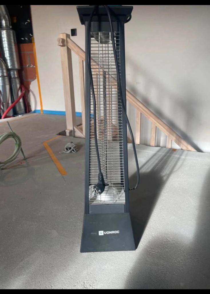 Vonroc terrasverwarmer, Ophalen, Zo goed als nieuw