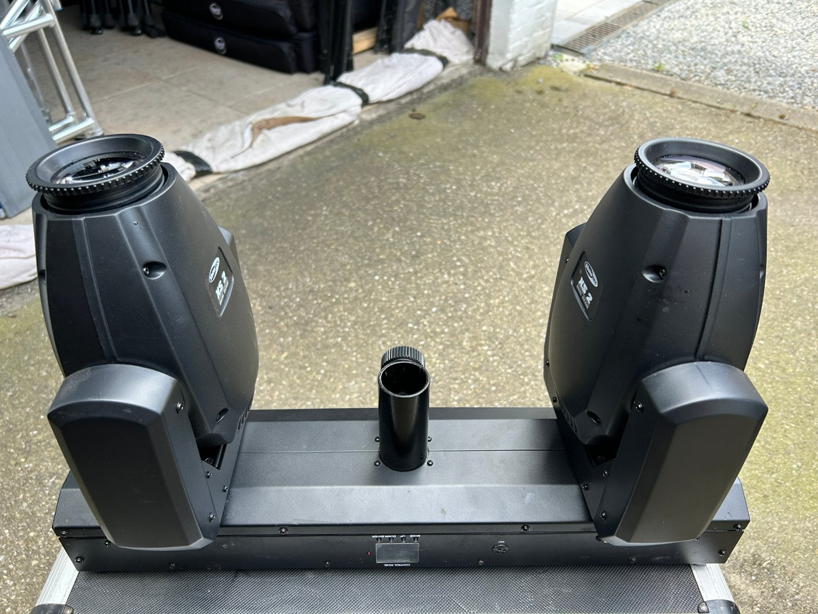 Showtec movingheads XS2 dual beam, Enlèvement, Utilisé, Lumières, Commande sonore