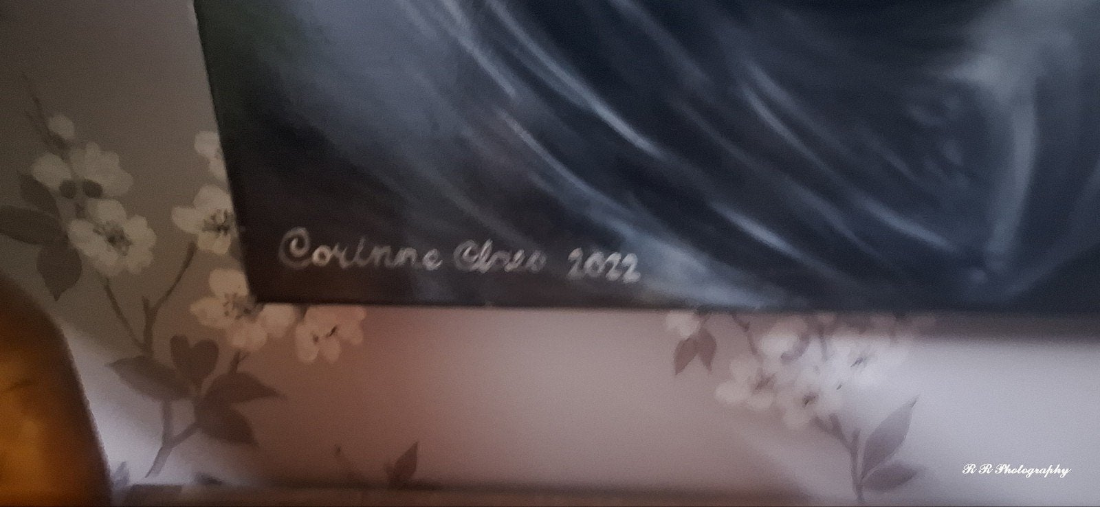 gorilla olie verf geschilderd, Peinture à l'huile, Signé, Enlèvement, Animaux