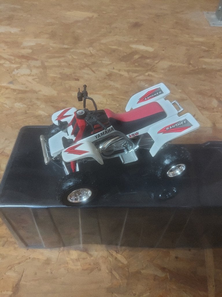 Yamaha banshee 1:12, Enlèvement, Neuf
