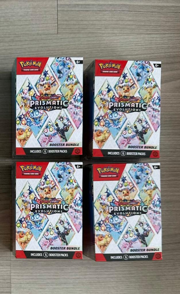 Prismatic evolutions booster bundle, Ophalen of Verzenden, Nieuw, Boosterbox