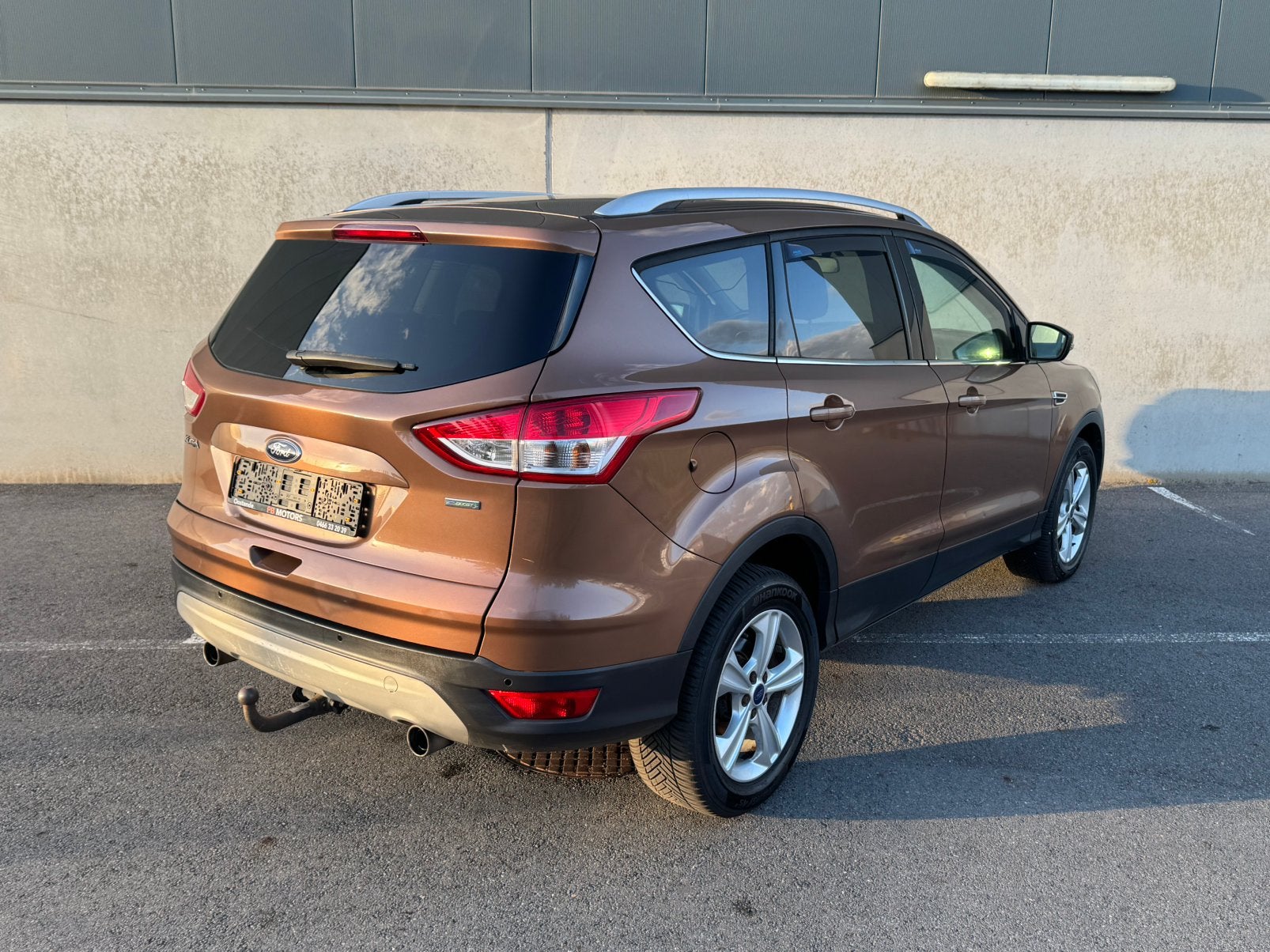 Ford kuga - 2014 - benzine 1.6 - 149 pk - 1 eigenaar - airco, Bluetooth, 110 kW, Bruin, 1600 cc