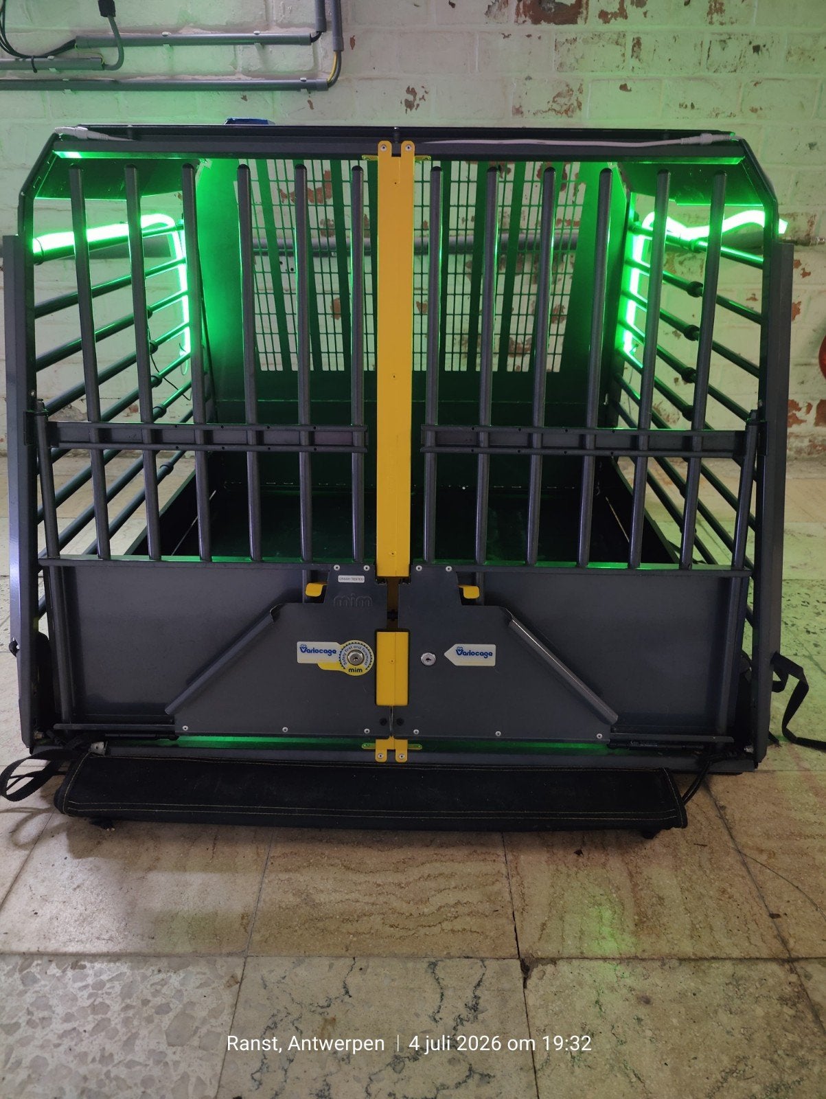 Auto bench Variocage max, Ophalen