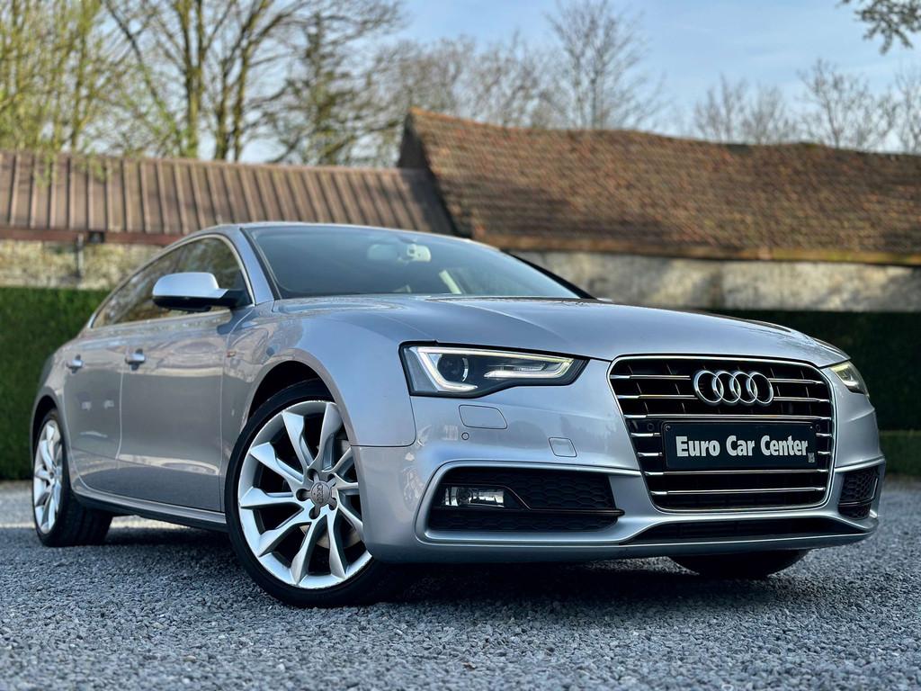 Audi A5 A5 Sportback 1.8i S-Line (bj 2016), Auto's, Audi, Voorwielaandrijving, 4 zetels, Gebruikt, Leder