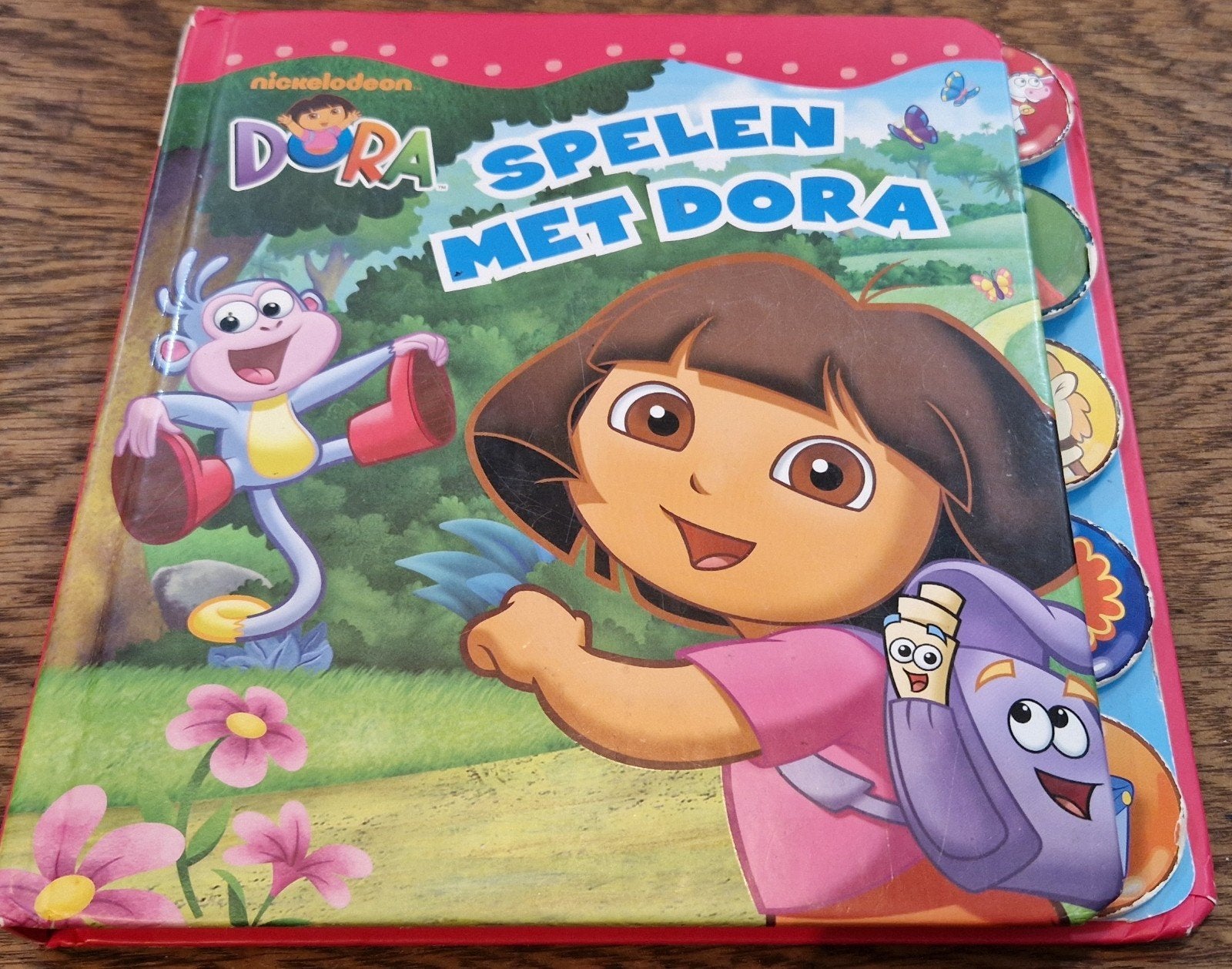 Boek Dora, Boeken, Ophalen, Zo goed als nieuw, Uitklap-, Voel- of Ontdekboek, 2 tot 3 jaar