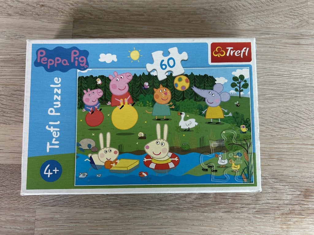 Puzzel Peppa Pig Trefl 4+ 60 stukjes karton, Kinderen en Baby's, Ophalen, Meer dan 50 stukjes, Gebruikt, 4 tot 6 jaar