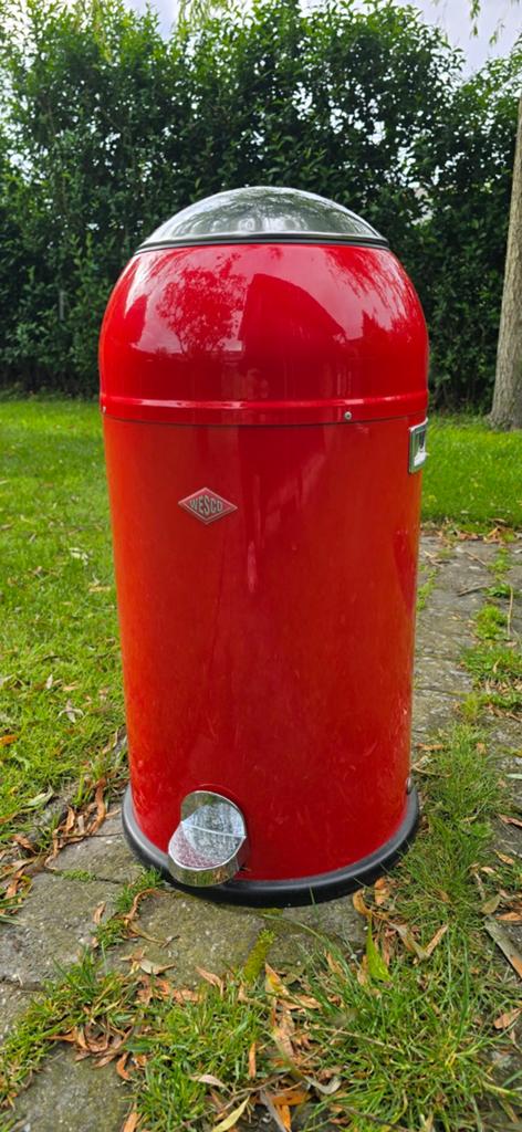 Wesco - Kickmaster Maxi - 40 litres, À pédale, Comme neuf, Enlèvement, Métal