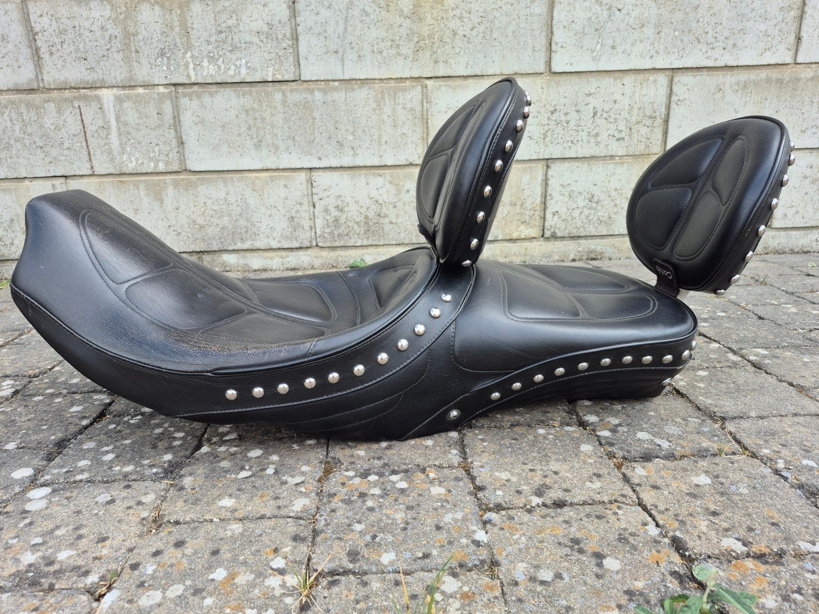 Corbin stoel + 2 rugleuningen Harley Davidson Road King 1997, Ophalen