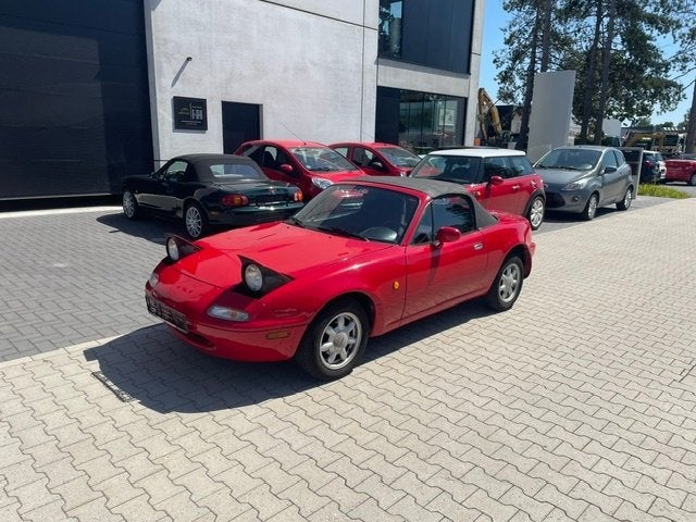 Mazda MX5 1.6I NA Oldtimer, Goede staat, Keuring + Garantie, Autos, Rouge, Achat, Entreprise, Boîte manuelle