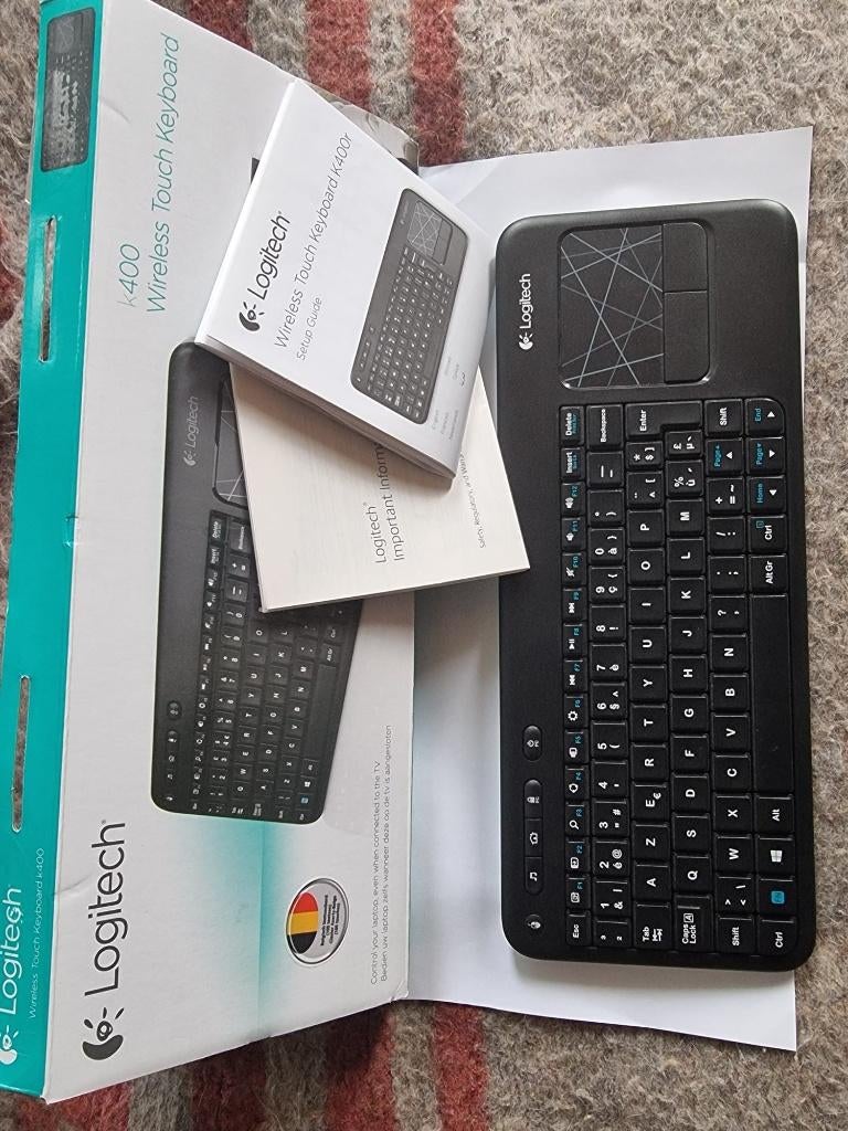 CLAVIER SANS FIL.LOGITECH K 400, Informatique & Logiciels, Claviers, Enlèvement, Comme neuf, Sans fil, Logitech G