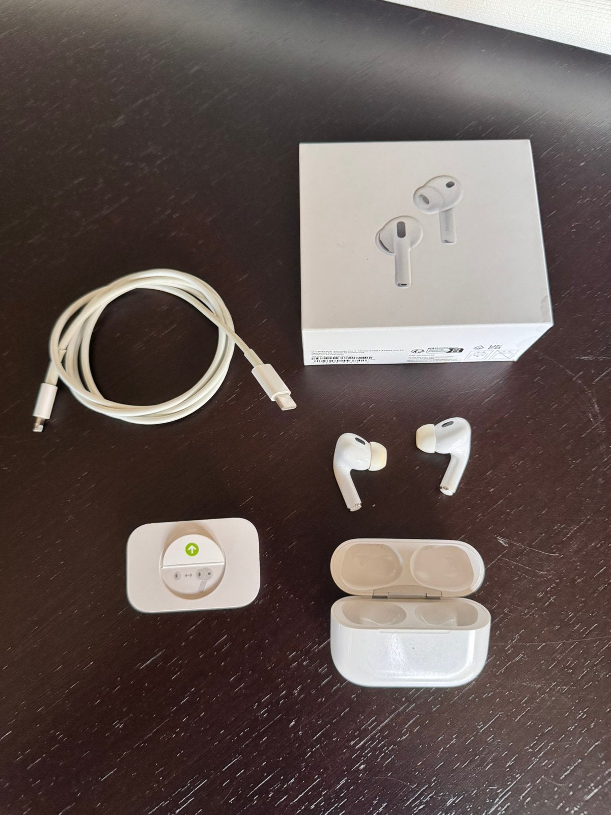 Apple AirPods Pro 2 – Lightning – Complete set – Goede staat, Télécoms, Enlèvement ou Envoi, Réduction active du bruit, Apple