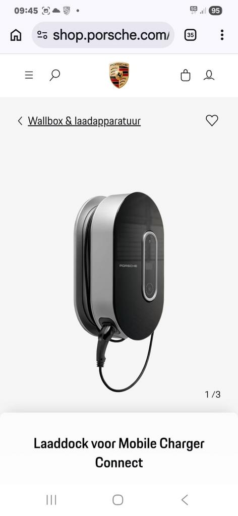 Borne de recharge pour Porche Cayenne, Enlèvement, Neuf, Porsche