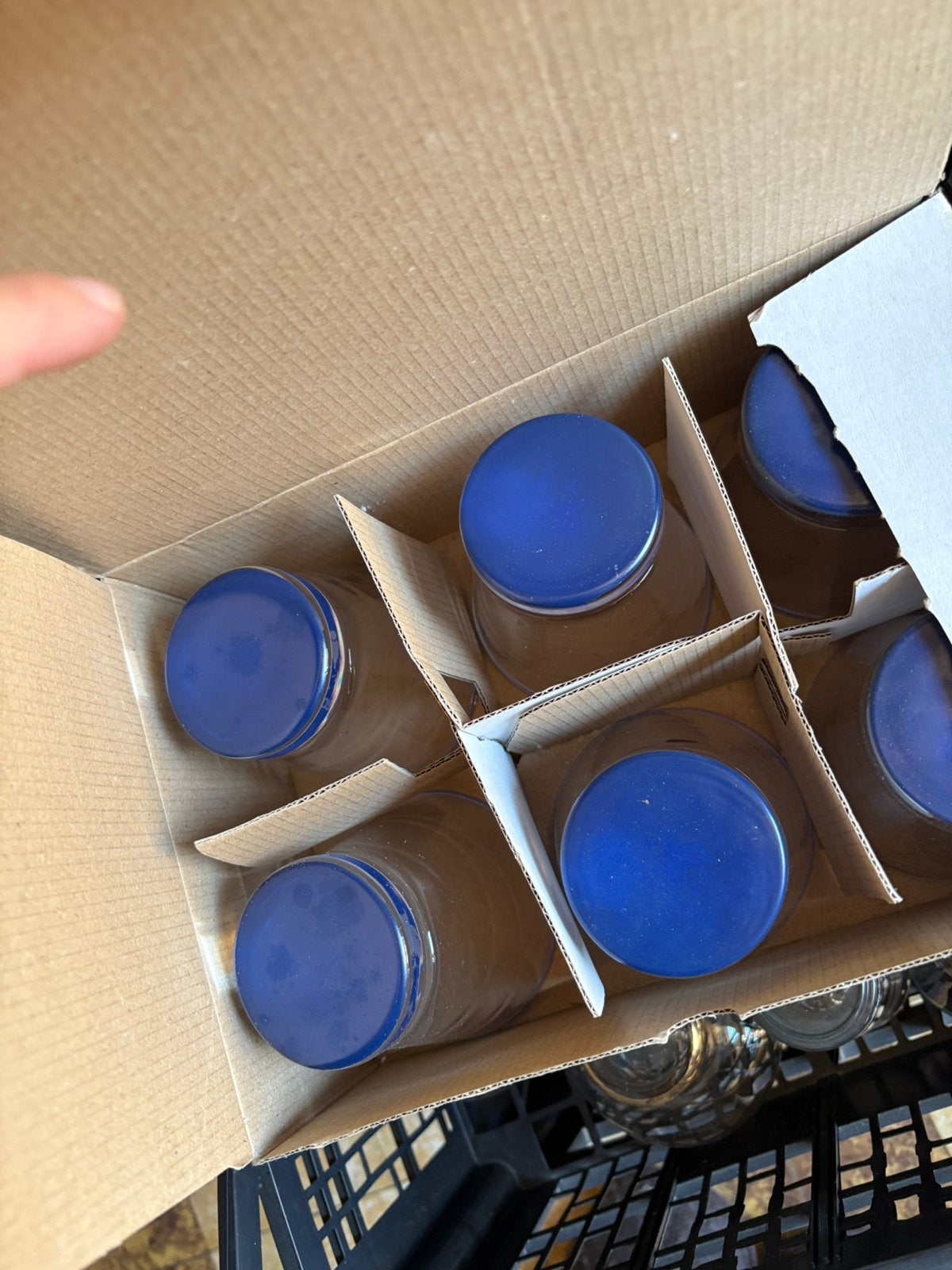 6  Verres Chaudfontaine. tout neuf dans leur boîte., Enlèvement, Comme neuf