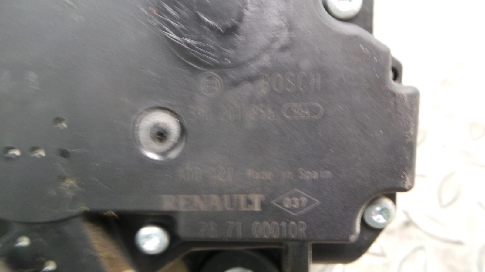 RENAULT SCENIC RUITENWISSERMOTOR ACHTER 2013, Auto-onderdelen, Ophalen of Verzenden, Gebruikt, ARN erkend