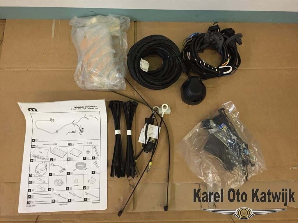 Bedrading set trekhaak Dodge Journey vanaf 2008, -, -, Nieuw, Ophalen of Verzenden