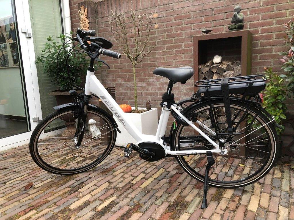 E bike damesfiets Norta B1200 ZGAN gazelle sparta stella, Autres marques, 47 à 51 cm, 50 km par batterie ou plus, Comme neuf