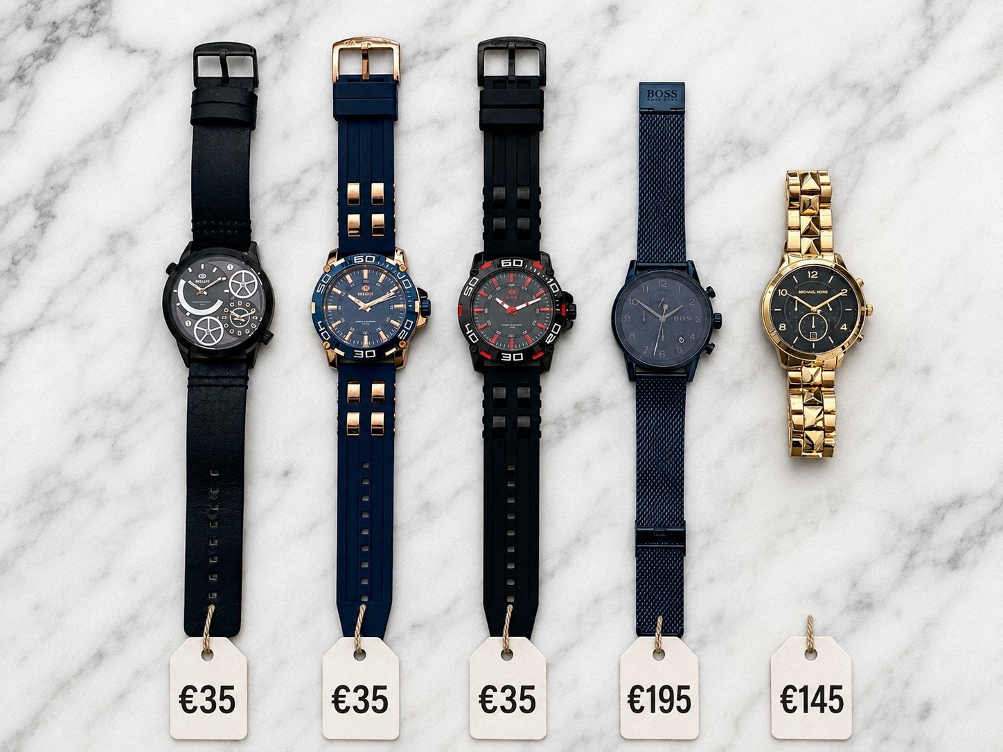 Montres, Enlèvement, Comme neuf, Or