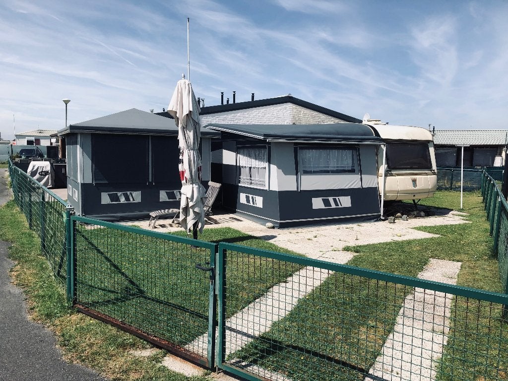 caravan  Contesse 350  met nieuwe voortent, Enlèvement, Utilisé, Polyester, Autres marques
