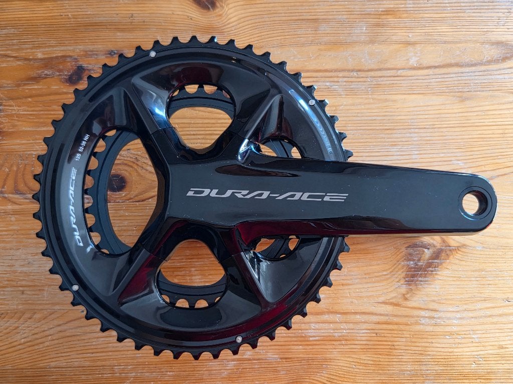 Shimano Dura-Ace crankstel, nieuw, 52/36T, 172,5 mm, Fietsen en Brommers, Crankstel of Pedalen, Nieuw, Ophalen of Verzenden, Aluminium