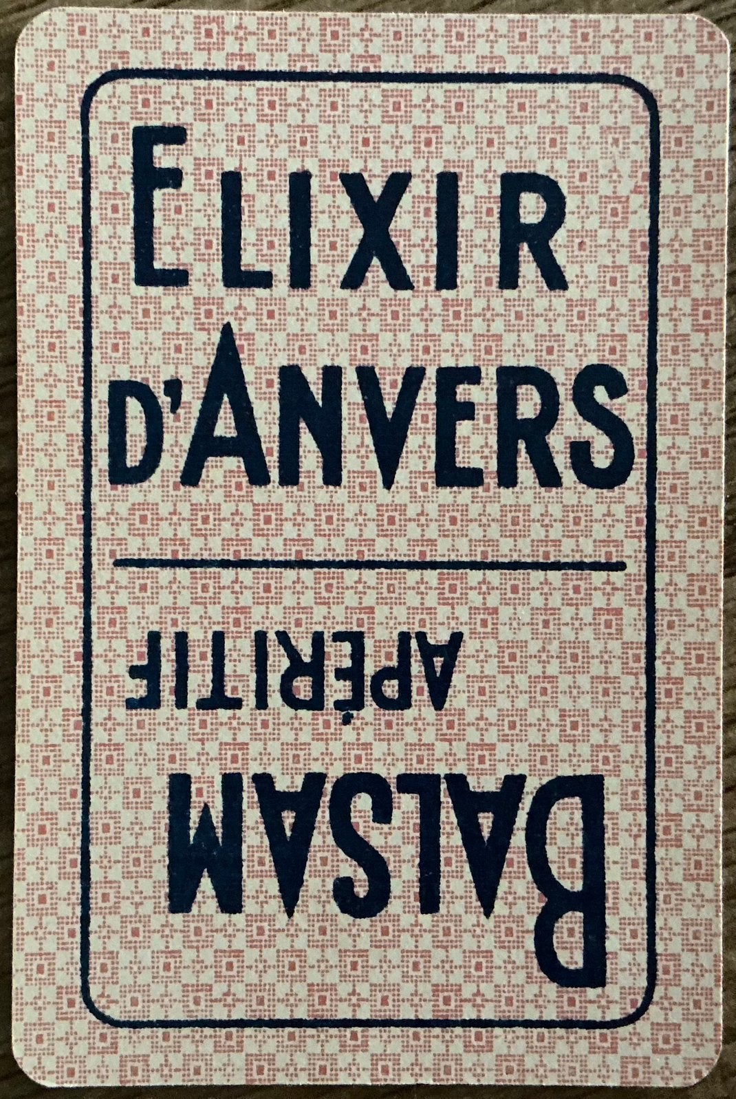 Joker ELIXIR D’ANVERS/BALSAM APÉRITIF, Ophalen of Verzenden, Zo goed als nieuw, Joker(s)