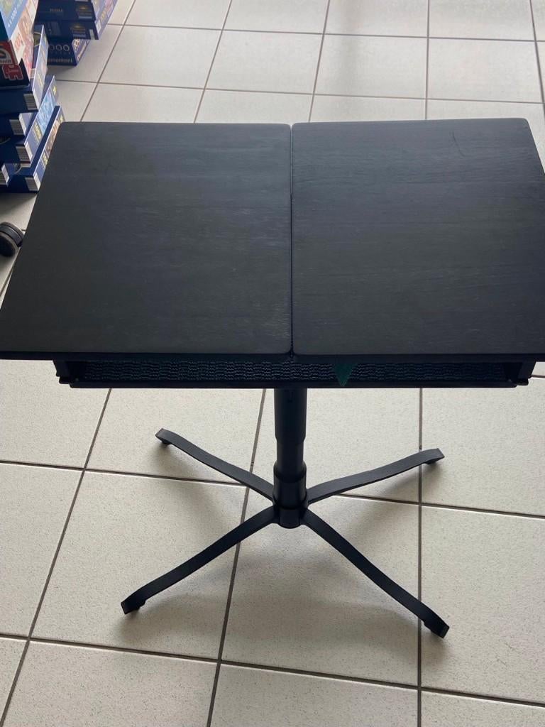 Computertafel of klaptafel, Ophalen, Gebruikt, Teakhout, Minder dan 40 cm