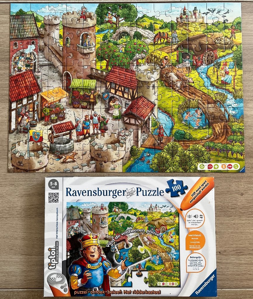 Tiptoi puzzel 100 stukjes  - Zoek de prinses - 5 tot 8 jaar, Enfants & Bébés, Jouets | Puzzles pour enfants, Comme neuf, 6 ans ou plus