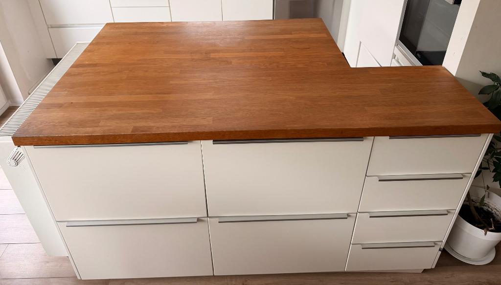 Îlot de cuisine IKEA, Maison & Meubles, Cuisine | Éléments de cuisine, 200 cm ou plus, Moins de 100 cm, Enlèvement, Utilisé