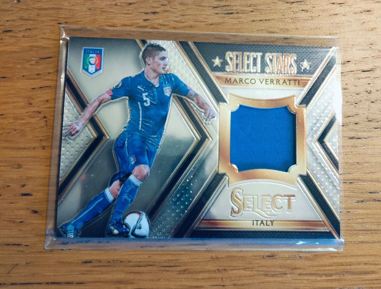 Panini select stars 2015 verrati Italië patch genummerd, Verzenden