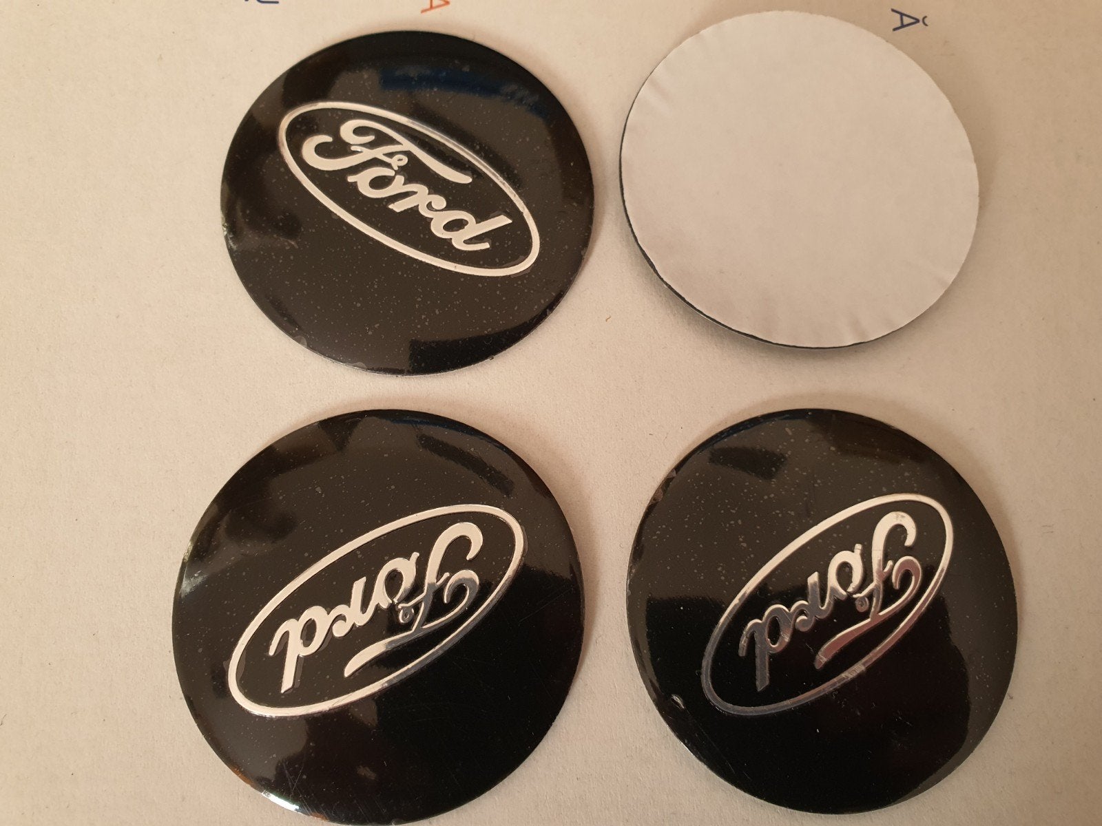 Autocollants Ford pour couvre-roues diamètre 56 mm, Enlèvement ou Envoi