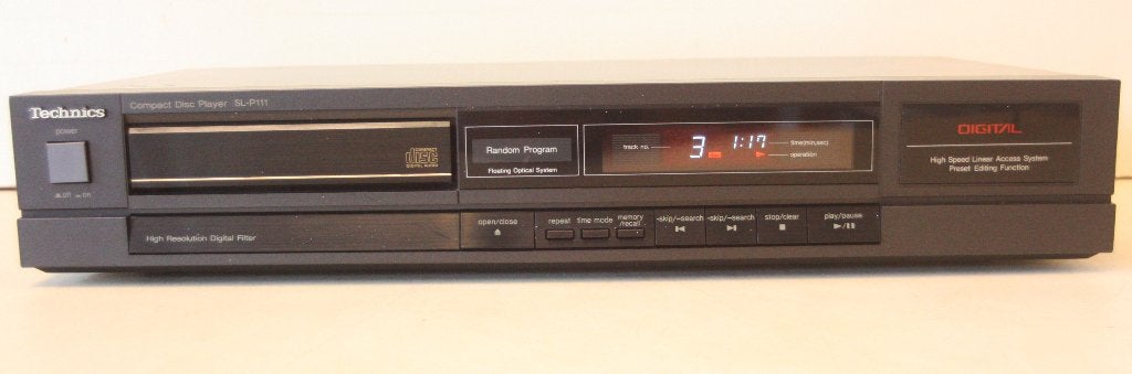 Technics SL-P111 CD-Speler / High Resolution Digital Filter, Audio, Tv en Foto, Cd-spelers, Zo goed als nieuw, Technics, Ophalen of Verzenden