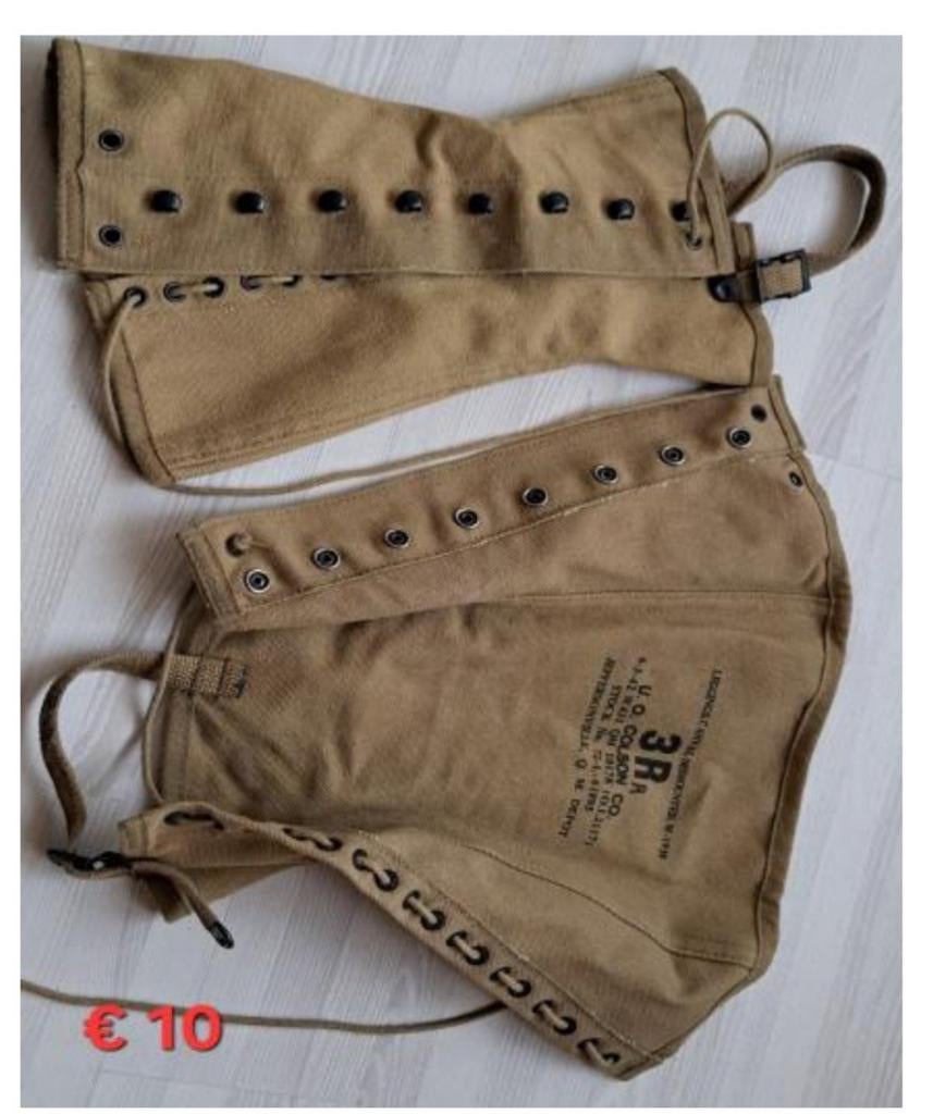 WO2 US Gaiters, Ophalen