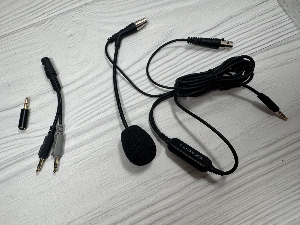 Audeze Gaming Kabel (mini xlr naar 3.5) LCD Boom Microfoon, Verzenden, Nieuw, Minder dan 2 meter, Overige kabels