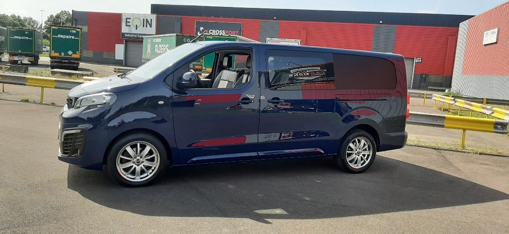 PEUGEOT EXPERT AUTOMAAT 6PL/LICHTE VRACHT, Auto's, 4 cilinders, Blauw, Leder en Stof, Diesel