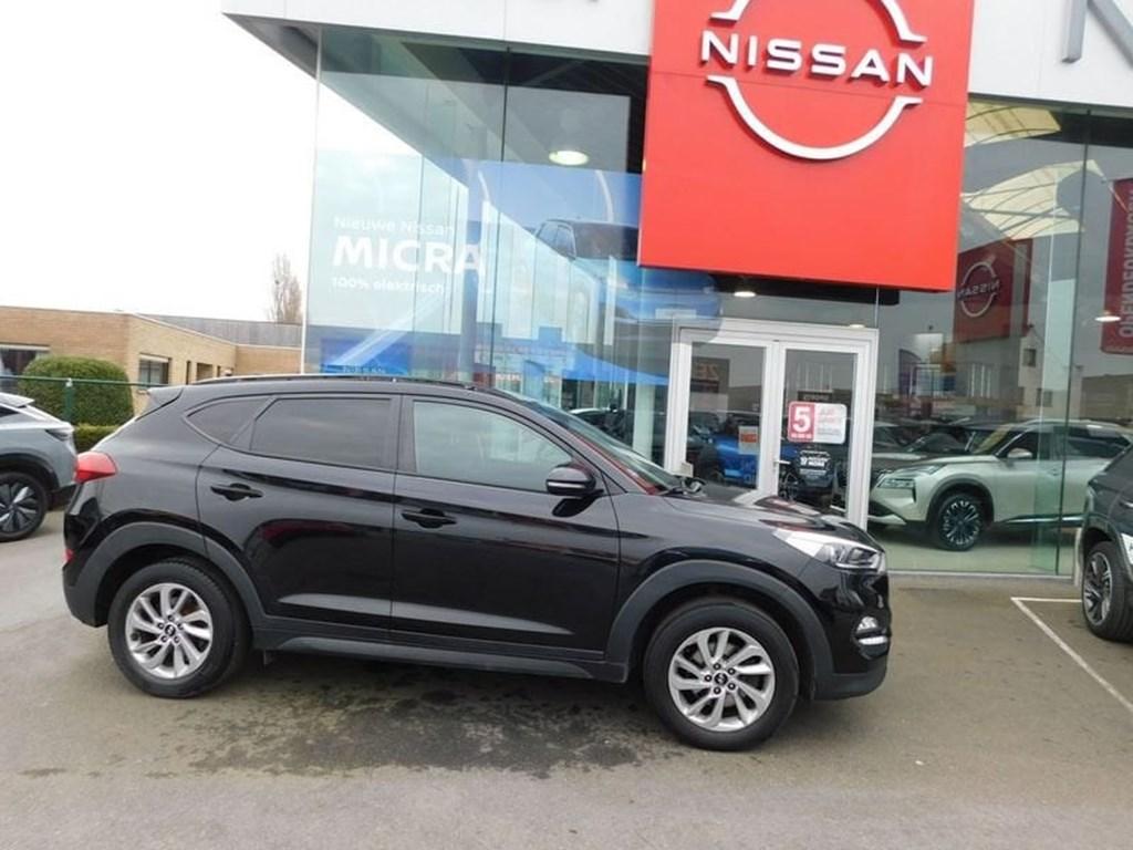 Hyundai Tucson 1.6 GDi ISG Style 2WD, Zwart, Bedrijf, 5 deurs, 97 kW