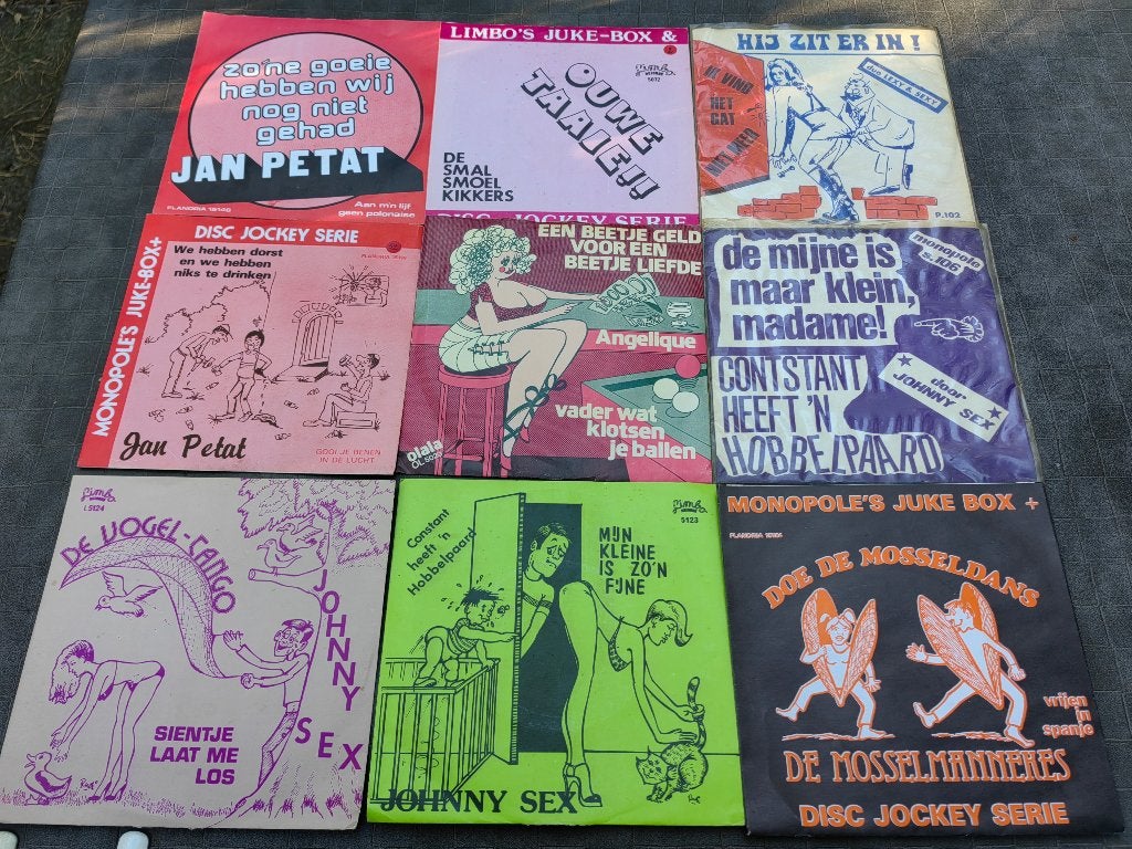 Lot singles in zg staat,apart,rare, Ophalen of Verzenden, Gebruikt