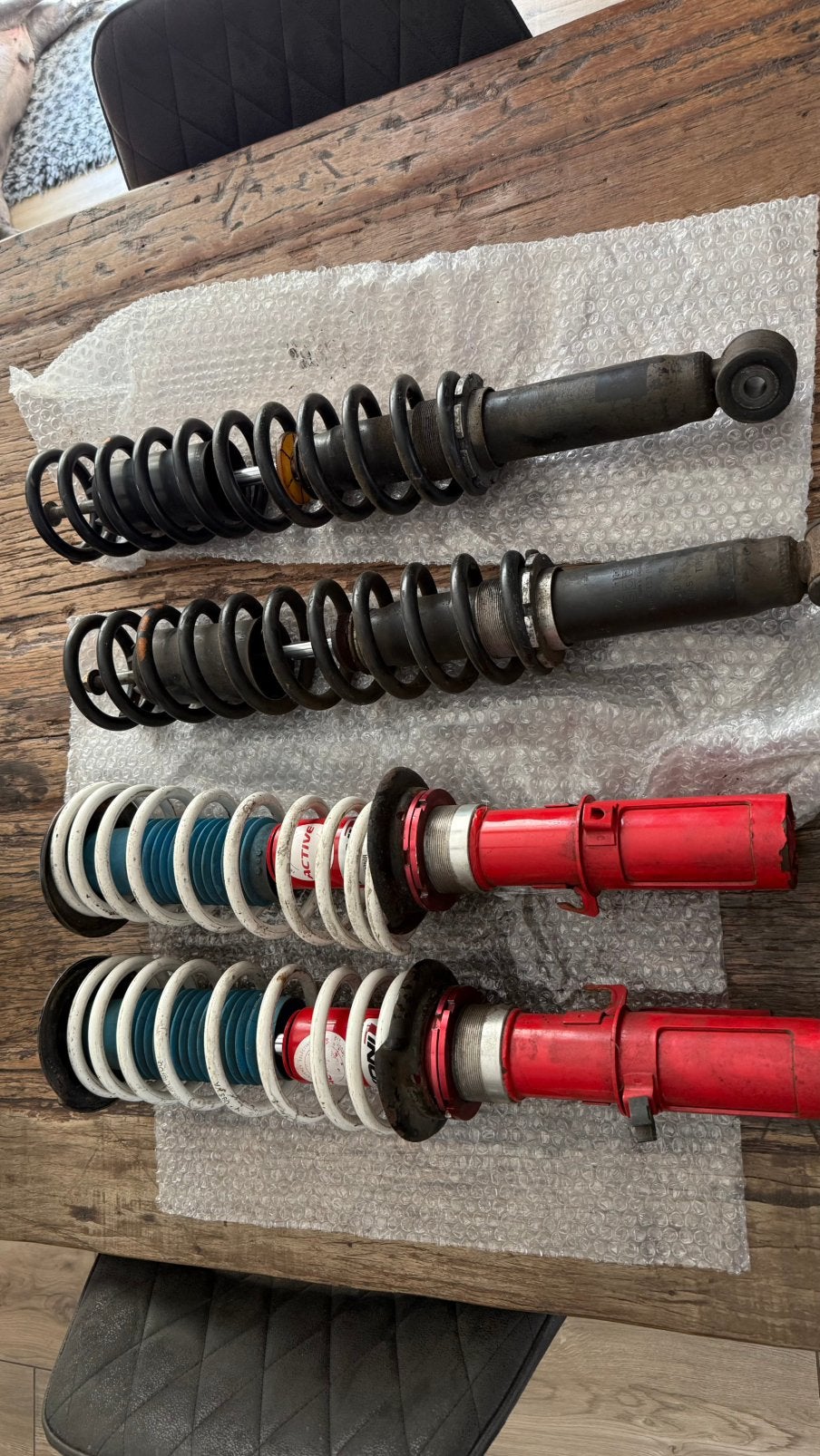 Schroefset porsche 964 koni techart, Autos : Pièces & Accessoires, Enlèvement ou Envoi, Porsche