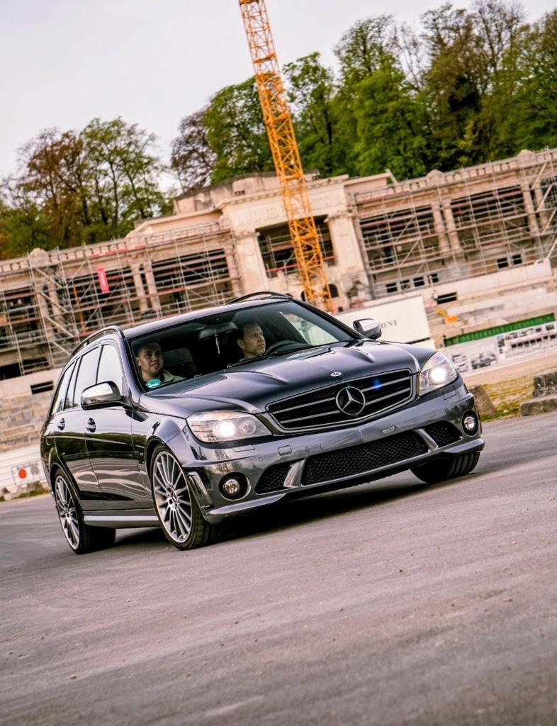 Mercedes C63 amg performance, Auto's, Mercedes-Benz, Automaat, Achterwielaandrijving, Leder, Break