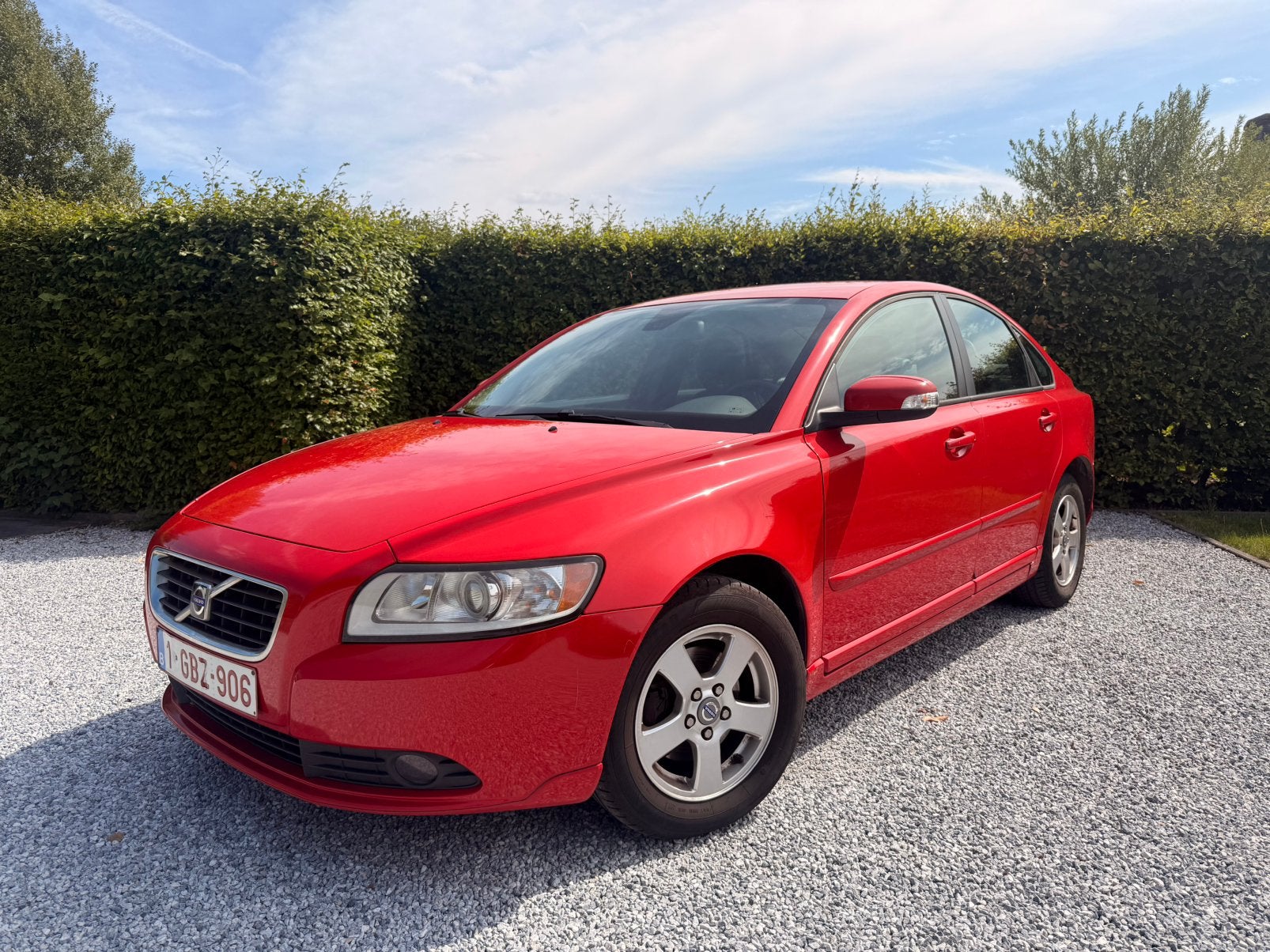 Volvo S40 1.8 benzine euro 4 2008, Auto's, Volvo, 4 deurs, Zwart, Leder, S40