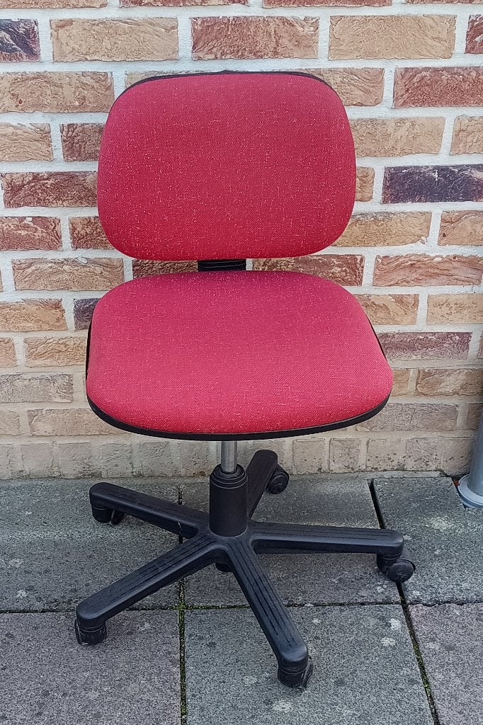 Chaise de bureau sur roulettes en tissu, Enlèvement, Utilisé, Chaise de bureau
