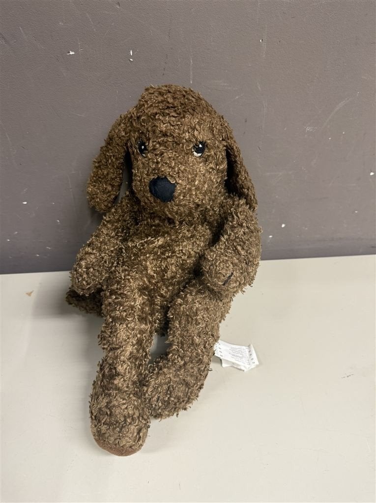 Knuffel - Ikea Gosig Spaniel 40cm, Ophalen of Verzenden, Nieuw, IKEA