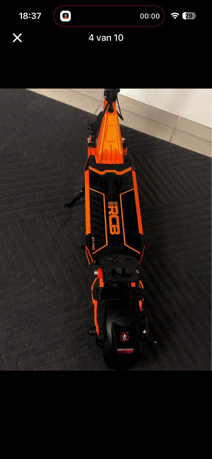 Elektronische step RCB D7 Pro / D7 Ultra, Ophalen, Nieuw, Elektrische step (E-scooter)