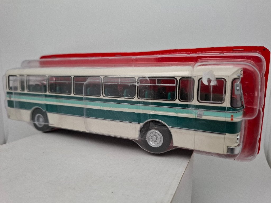 Berliet PHL Grand Raid touringcar bus - Hachette 1/43, Verzenden, Zo goed als nieuw, Bus of Vrachtwagen