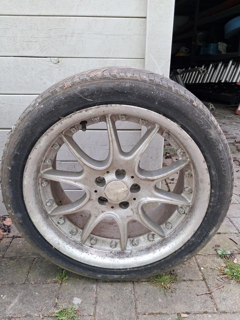 Banden met velgen 4 stuks, Ophalen, Banden en Velgen, 17 inch, Personenwagen