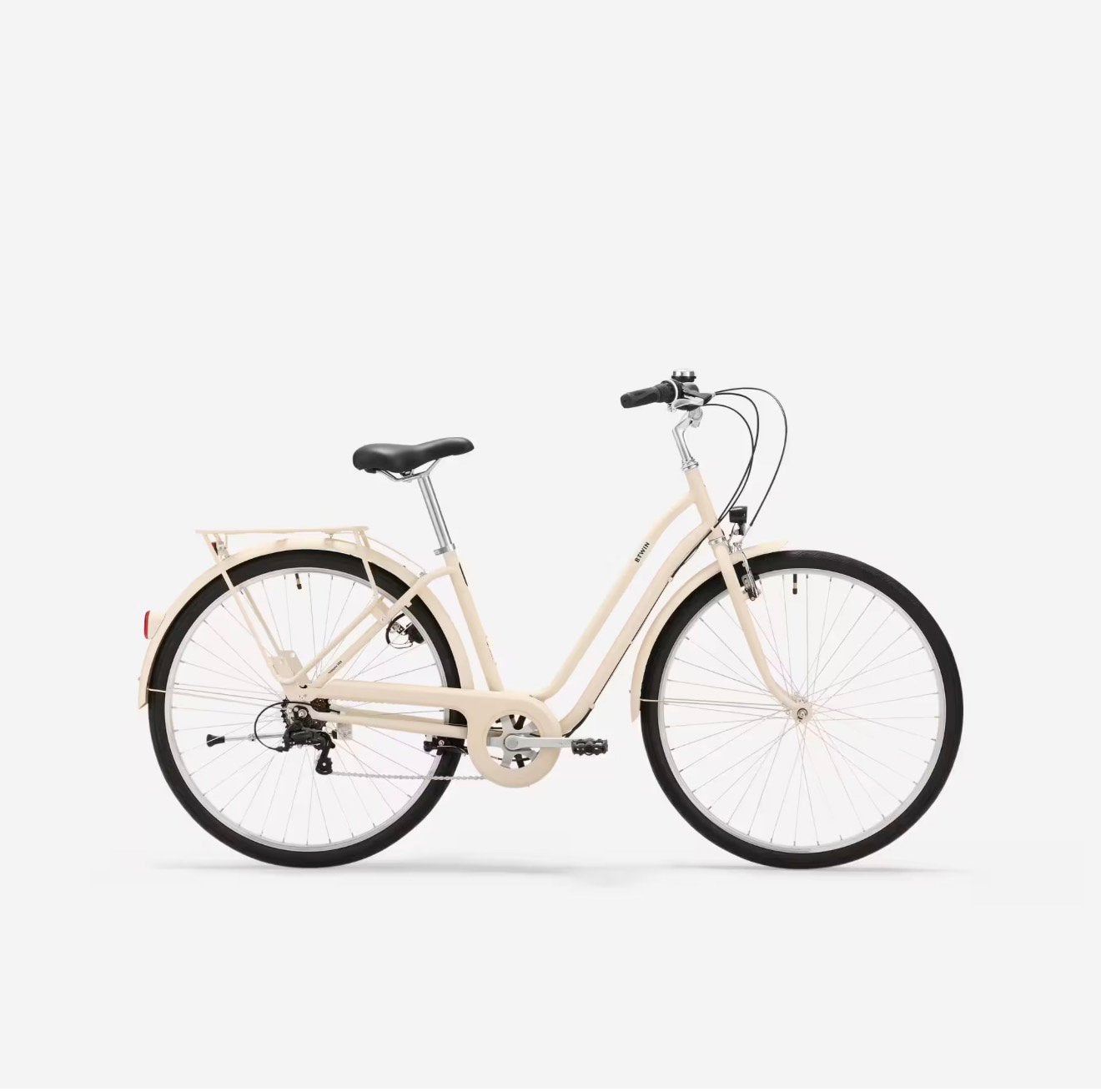 BTWIN stadsfiets/beige frame, Ophalen, Zo goed als nieuw