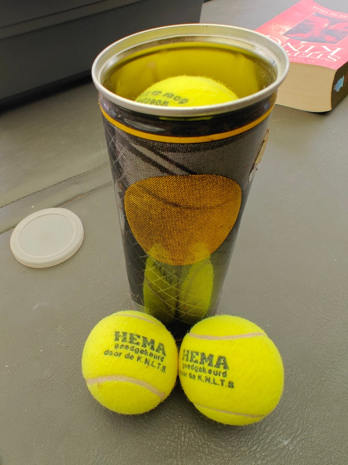 5 tennisballen, Ophalen of Verzenden