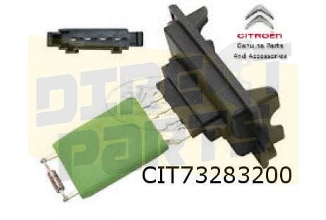 Citroën C5 I (-11/04) kachelweerstand (+/-AC) (niet met klim, Neuf, -, -, -