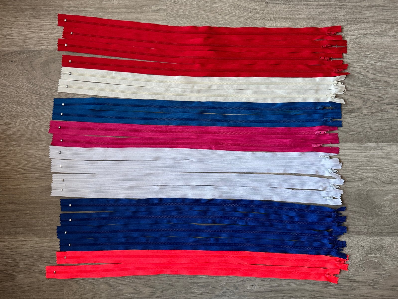 20 ritsen van 55cm, Hobby en Vrije tijd, Naaien en Fournituren, Ophalen of Verzenden, Nieuw, Rits of Sluiting