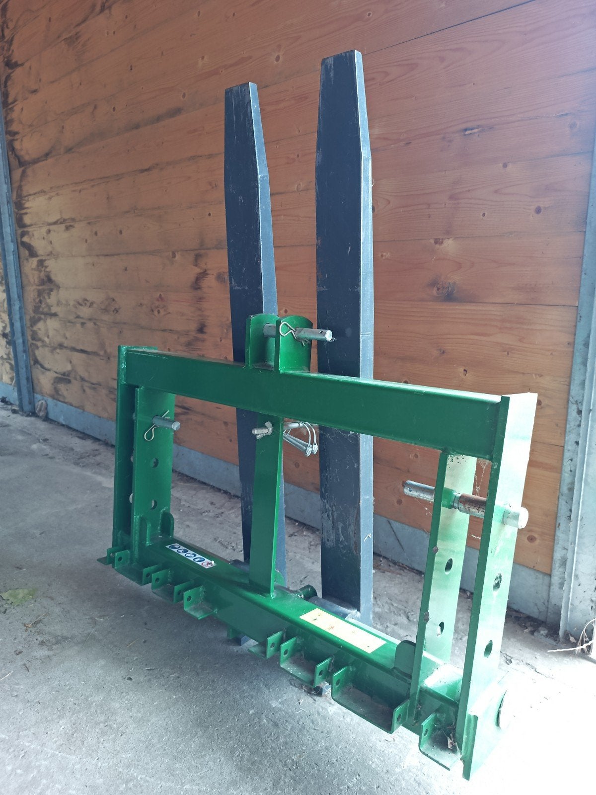 Palletvorken, Ophalen