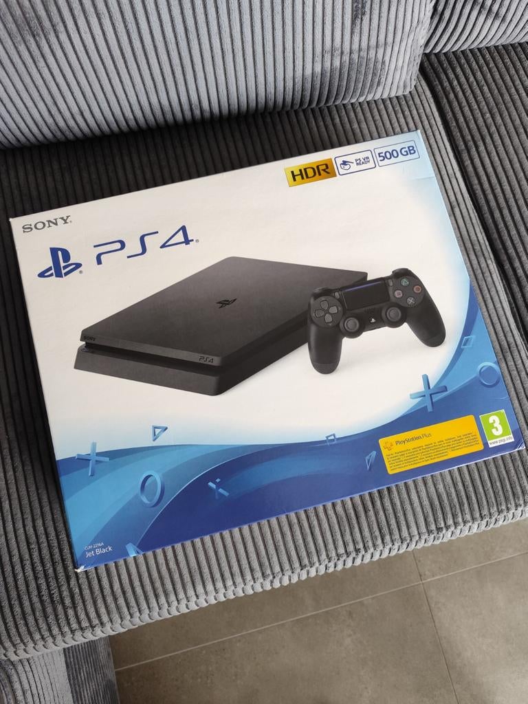 PS4 Slim-console van 500 GB, Games en Spelcomputers, Spelcomputers | Sony PlayStation 3, Ophalen, Slim